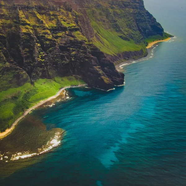 Na Pali Coast antenne — Stockfoto