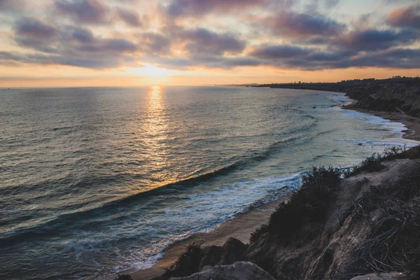 Cristal enseada por do sol — Fotografia de Stock