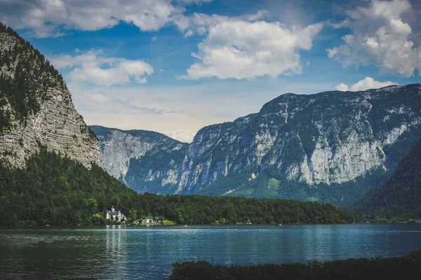 Impresionante lago Hallstatt — Foto de Stock