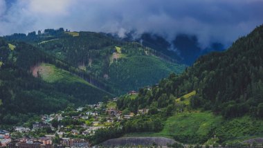 Zell am See dağ evleri