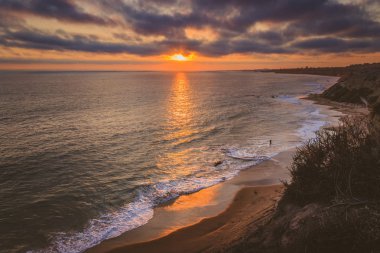 Crystal Cove günbatımı