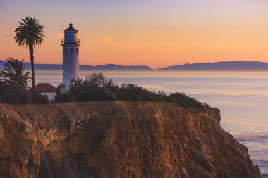 Güzel nokta Vicente deniz feneri günbatımı