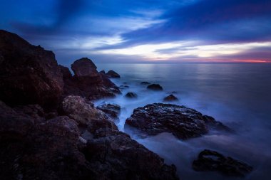 Noktası Dume kaya oluşumları