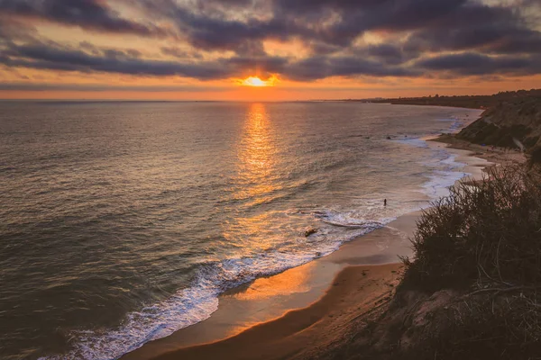 Cristal enseada por do sol — Fotografia de Stock