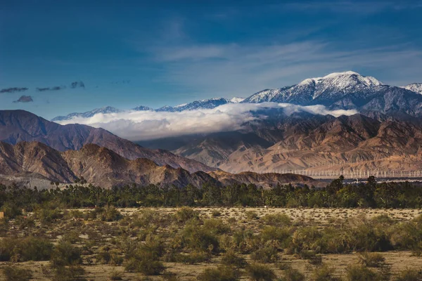 Cubierto de nieve Monte San Jacinto — Foto de Stock