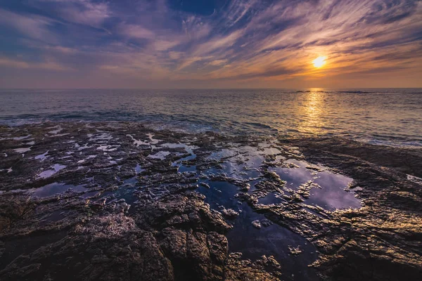 Dalgıçlar Cove günbatımı — Stok fotoğraf
