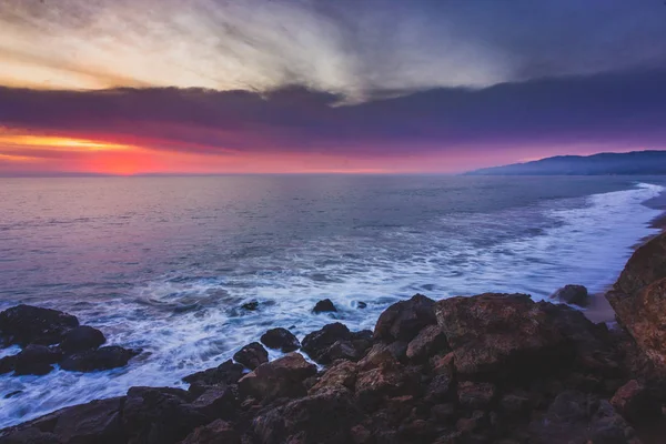 Színes pont Dume naplemente — Stock Fotó