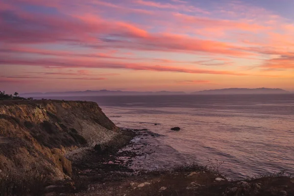 Colorful Sunset at Golden Cove — Stock Photo, Image