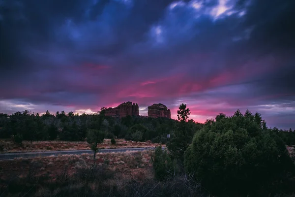 Cathedral Rock Sunset — Stock Photo, Image