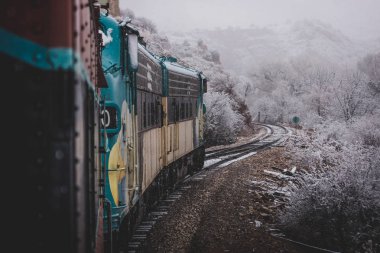 Snowy Verde Kanyon demiryolu