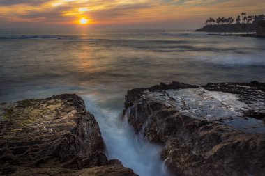 Dalgıçlar Cove günbatımı