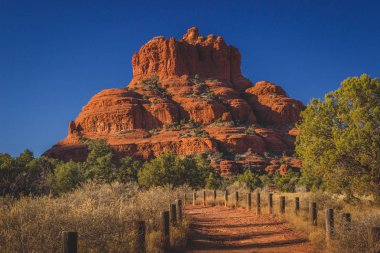 Bell Rock on a Clear Day clipart