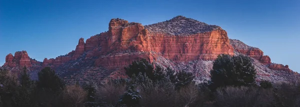 Red Rock Formations at Sunrise Panorama