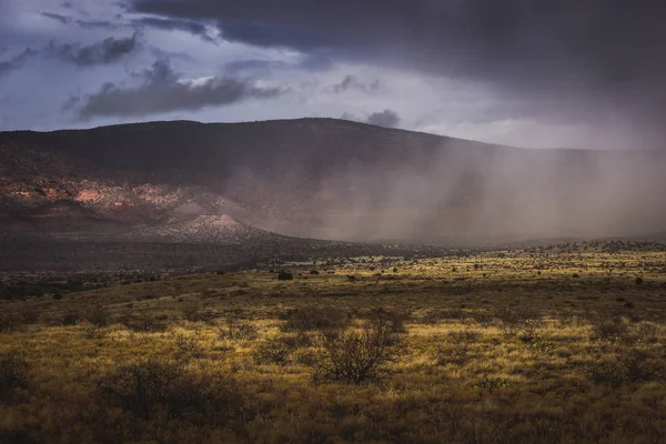 Χιονοθύελλα πλησιάζει Verde Valley — Φωτογραφία Αρχείου