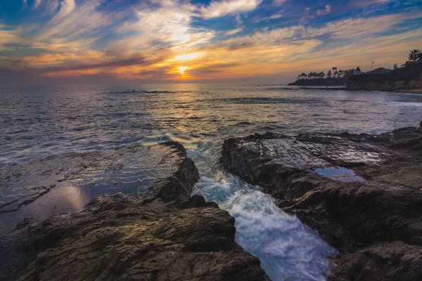 Mergulhadores Cove Sunset — Fotografia de Stock