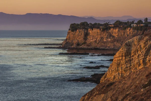 Rancho colorido Palos Verdes Puesta del sol — Foto de Stock