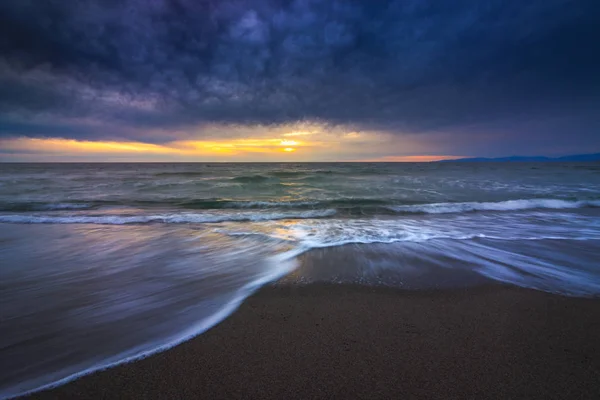 Sonnenuntergang am Strand von Redondo — Stockfoto