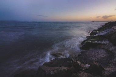 Ayak parmakları Beach günbatımı