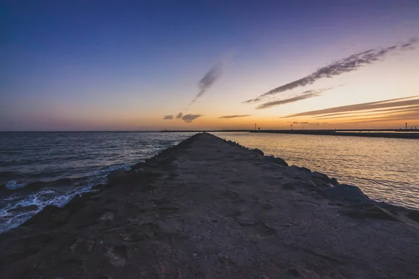 Toes Beach Sunset — Stock Photo, Image