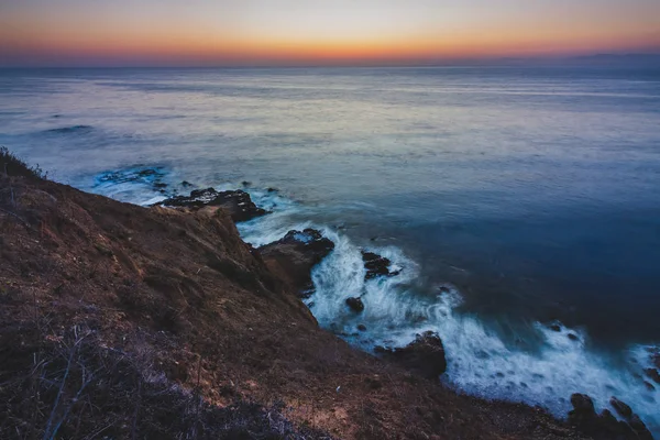 Palos Verdes Klippen nach Sonnenuntergang — Stockfoto
