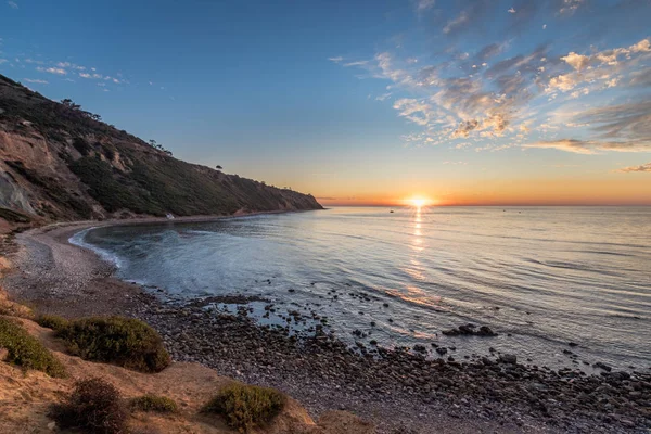 Bluff Cove au coucher du soleil — Photo