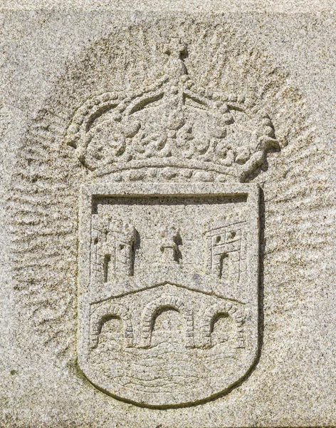 Escudo de armas Pontevedra —  Fotos de Stock