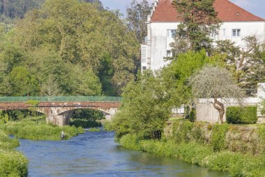 Umia river in Caldas de Reis