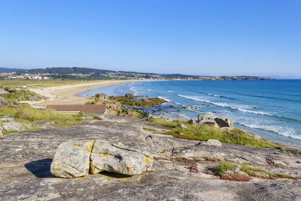 Vista para a praia de Lanzada — Fotografia de Stock