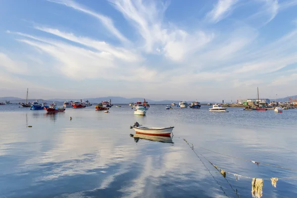 Boote auf xufre Hafen — Stockfoto