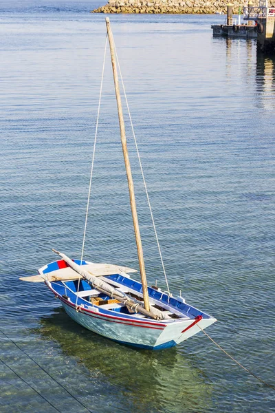 小的木制帆船 — 图库照片