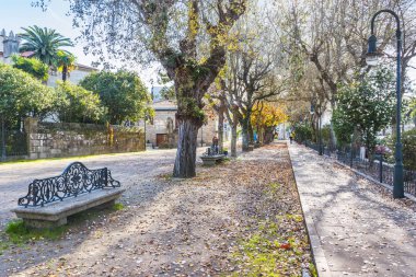 Sonbahar Parkı 'nda yürüyüş