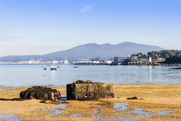 Plage de Coron à Vilanova de Arousa — Photo