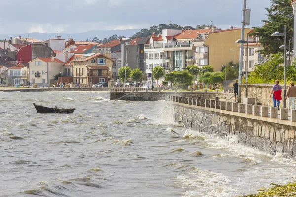 Playa de Compostela frente al mar —  Fotos de Stock