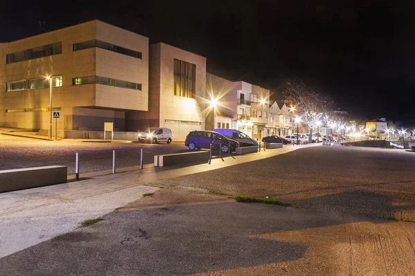 Rua da Ilha Arousa à noite — Fotografia de Stock