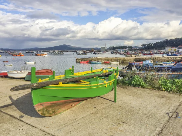 Boats on Arousa Island — Stock Photo, Image