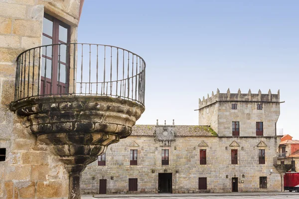 Pazo Fefinhanes in Cambados stad — Stockfoto