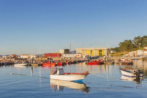 Barche da pesca nel porto di Xufre — Foto Stock