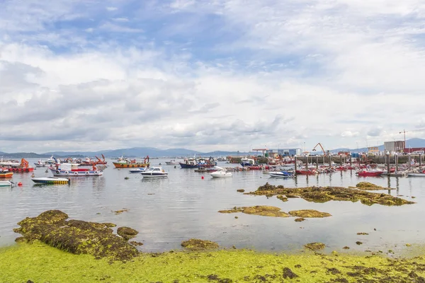 Xufre přístav v Arousa Island — Stock fotografie