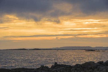 Arousa Haliç oranged akşamı
