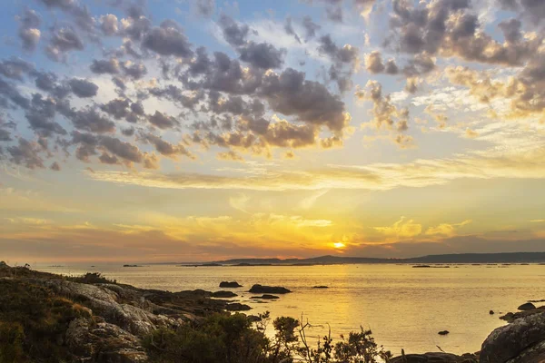 Ria de Arousa at sunset