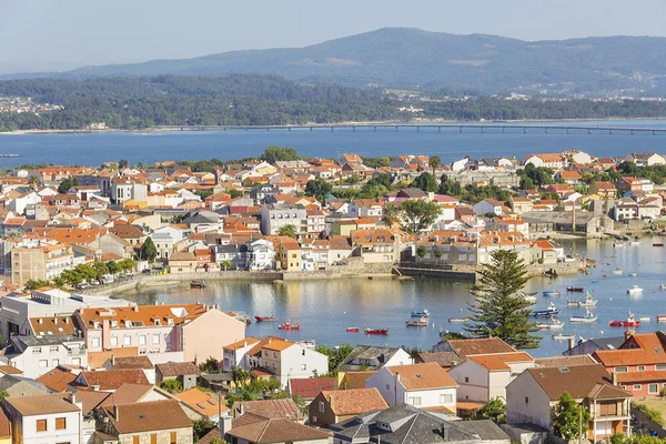 Illa de Arousa panoramik manzaralı