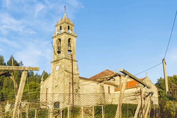 Santa Cristina Valeixe Kościoła — Zdjęcie stockowe