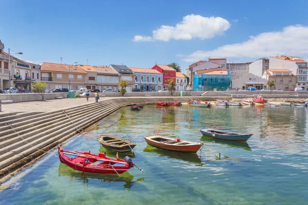 Paseo marítimo de Cantino en la isla de Arousa — Foto de Stock