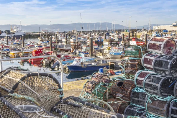 Porto de pesca de Bueu — Fotografia de Stock