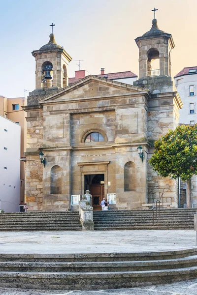 Santa Uxia Ribeira Kościoła — Zdjęcie stockowe