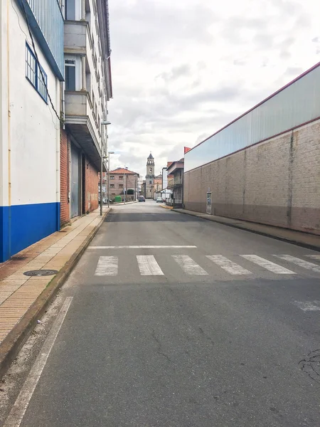 Vilanova de Arousa street — стокове фото