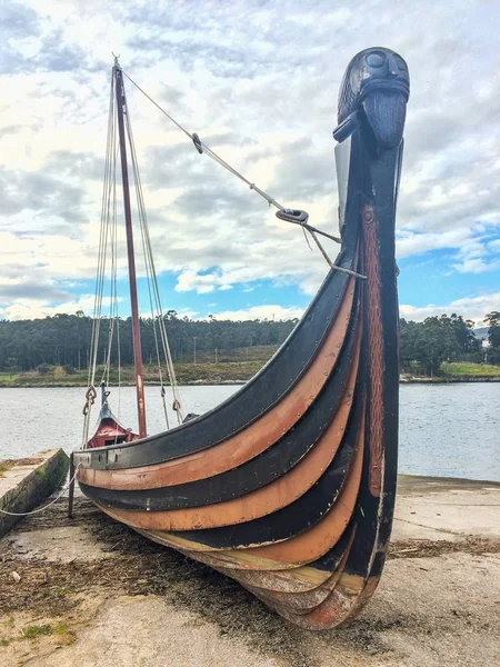 Afspelen van een Vikingschip — Stockfoto