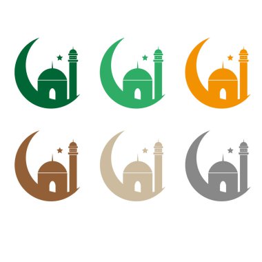 Arap kaligrafisi Ramazan Kareem ile Ramazan tebrik kartı. İslami arka plan camilerde altı ay