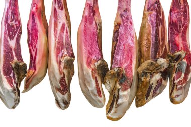 İspanyolca ham izole üzerinde beyaz arka plan