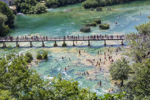 Εθνικό Πάρκο Krka στην Κροατία — Φωτογραφία Αρχείου